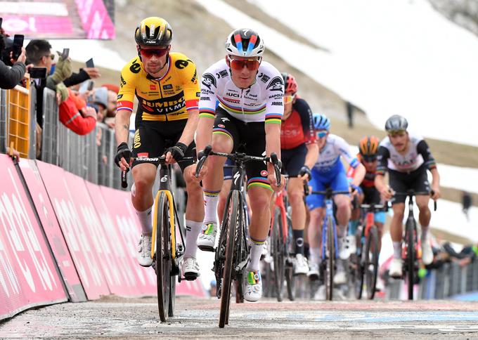 Remco Evenepoel Primož Roglič | Foto: Reuters