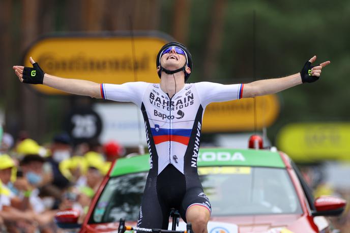 Matej Mohorič | Matej Mohorič je junak sedme etape letošnjega Toura. | Foto Reuters