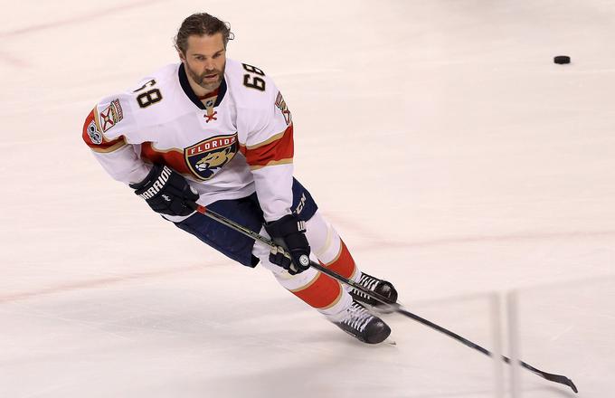 Jaromir Jagr bo nosil dres Calgary Flames. | Foto: Getty Images