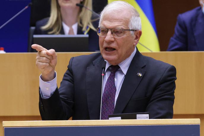 Borrell | "To je očitna kršitev številnih resolucij Varnostnega sveta ZN,"  so zapisali v uradu visokega zunanjepolitičnega predstavnika EU Josepa Borrella. | Foto Reuters