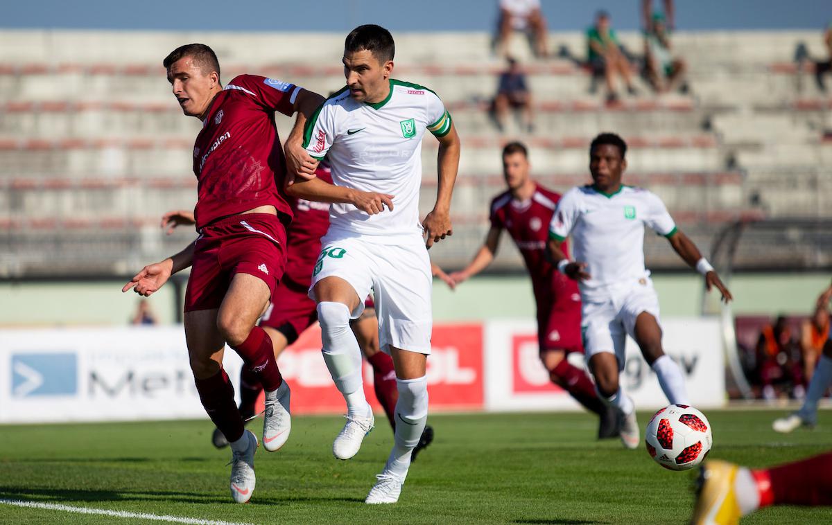 NK Olimpija NK Triglav | Kapetan Branko Ilić je v nedeljo dočakal prvo zmago v 1. SNL v tej sezoni. | Foto Urban Urbanc/Sportida