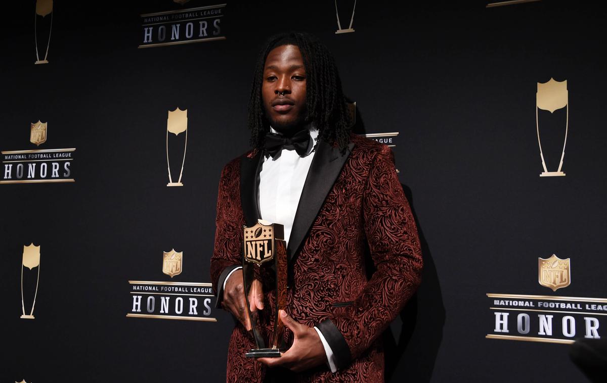 Alvin Kamara | Alvin Kamara je izenačil rekordni dosežek. | Foto Reuters