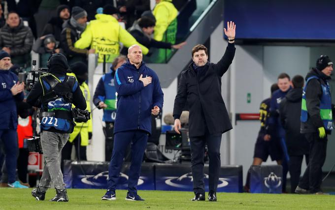 Mauricio Pochettino priznava, da so imeli v Torinu tudi nekaj sreče. | Foto: Reuters