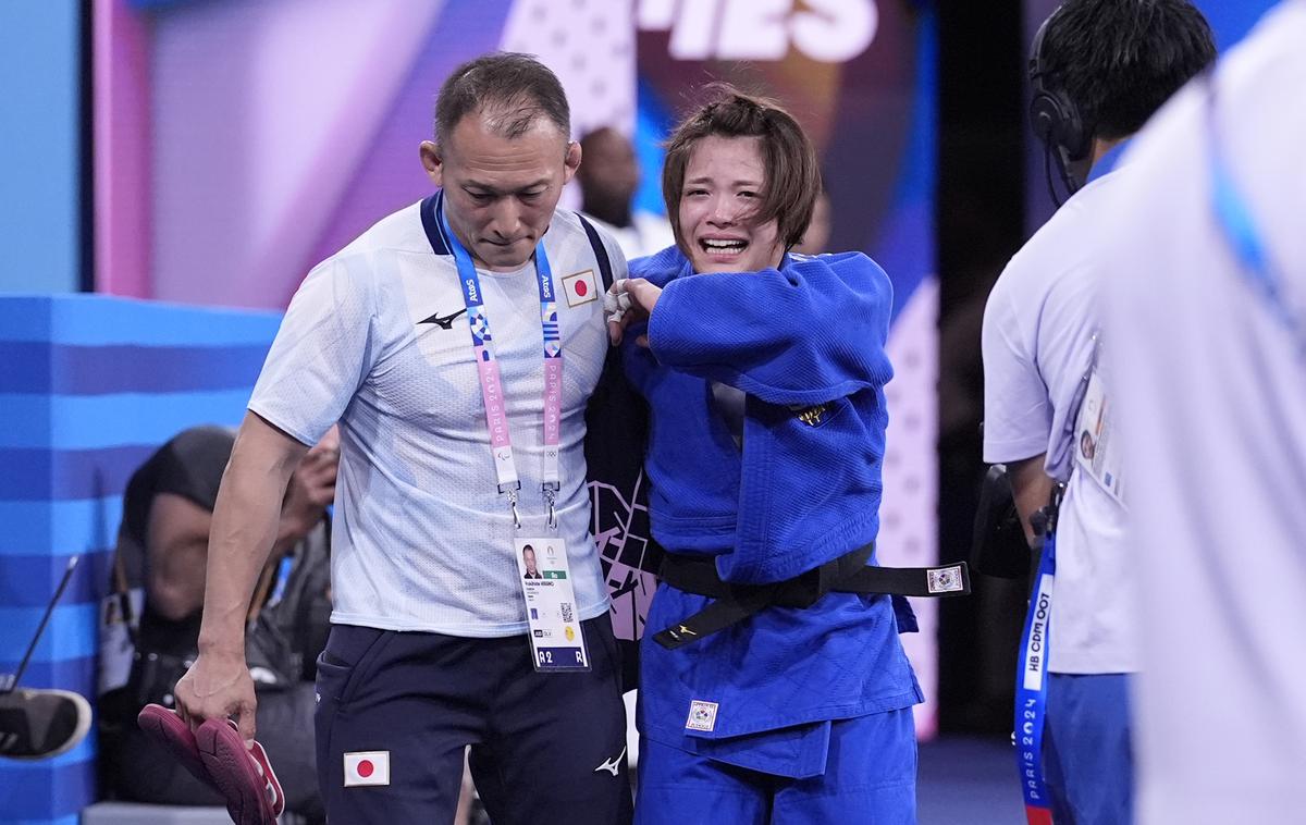 Uta Abe | Uta Abe je v solzah sklenila olimpijski nastop. | Foto Guliverimage