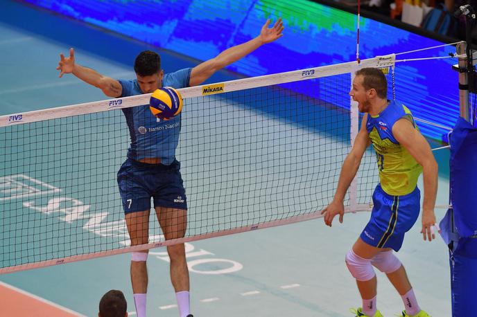 Slovenija Argentina | Slovenci so po pravi drami z 2:3 izgubili z Argentino. V torek (21.15) jih čakajo še Italijani. | Foto FIVB