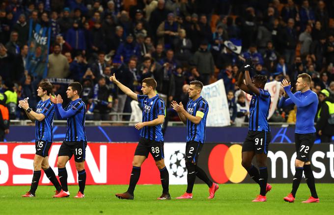 Pred tremi tedni, ko je Atalanta doma zmagala s 4:1, je bilo na tribunah bučno. Danes bo vladala tišina. | Foto: Getty Images