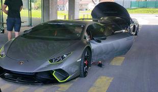 Policijski radar: lamborghini skozi Slovenijo z 260 km/h #foto