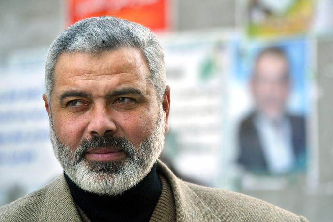 Ismail Haniyeh, Ismail Hanija, vodja Hamasa | Vojaška ofenziva v Gazi, ki jo je Izrael začel po napadu Hamasa na Izrael 7. oktobra, je doslej terjala najmanj 26.422 smrtnih žrtev, večinoma žensk in otrok. Več kot 65 tisoč ljudi je ranjenih, na tisoče pa pogrešanih. | Foto Reuters