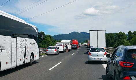 Konec tedna bo promet močno oviran na primorski avtocesti