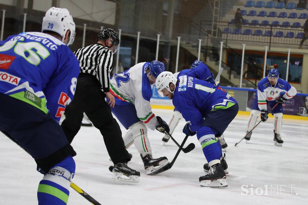 Slovenija - Italija, Bled, slovenska hokejska reprezentanca