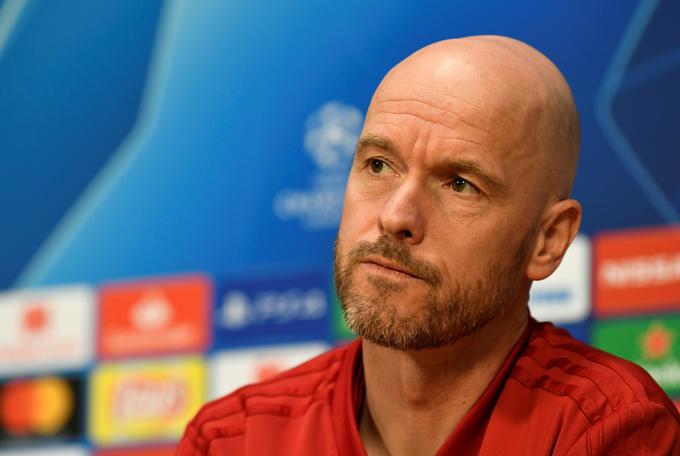 Erik Ten Hag bo poskušal ustaviti angleškega prvaka. | Foto: Reuters