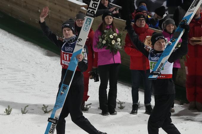 Slovenija je zdaj trdno v vodstvu tudi v seštevku poljske turneje. | Foto: Guliverimage