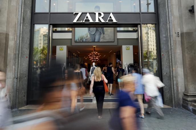 Zara | Na poslovanje Iniditexa še vedno vpliva vojna v Ukrajini, zaradi katere je tekstilni velikan zaprl vseh svojih 512 ruskih trgovin. | Foto Reuters