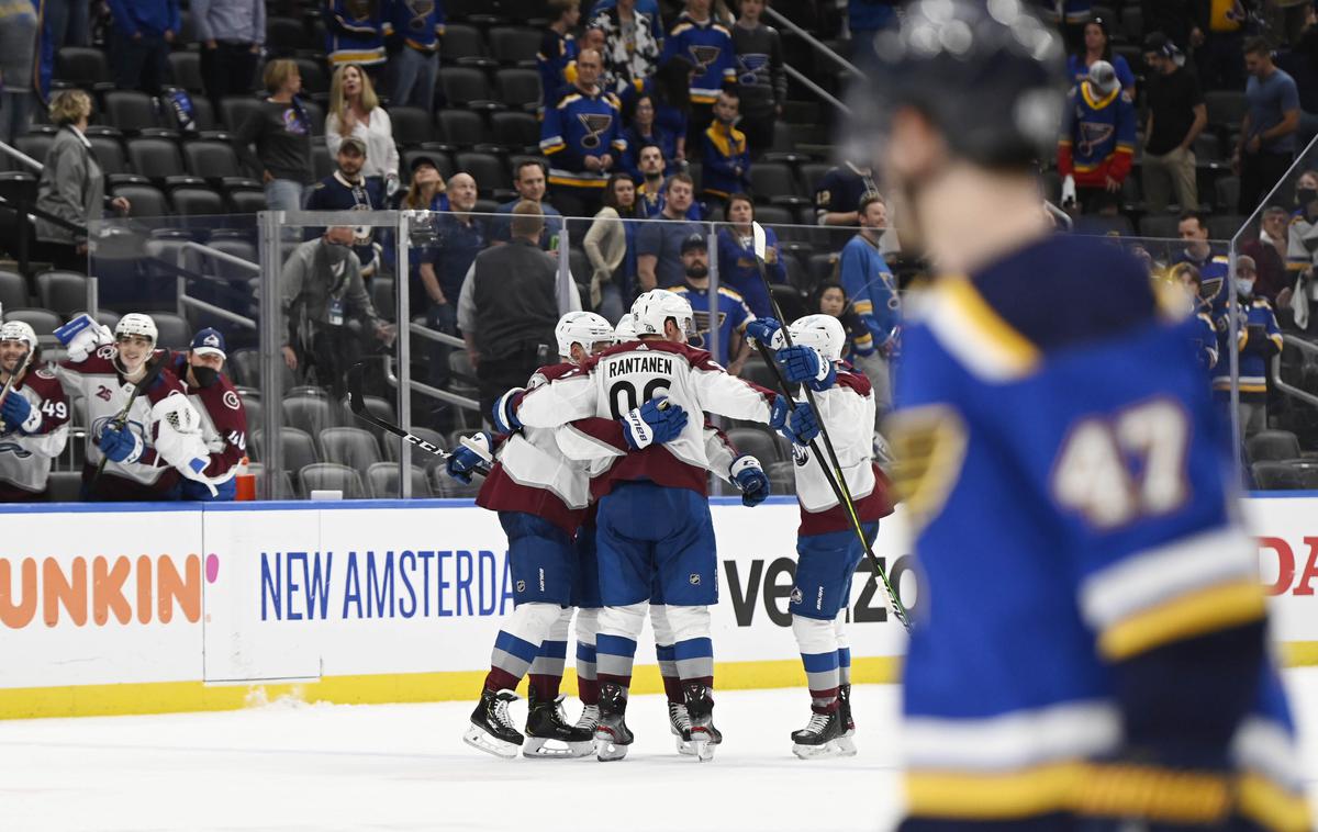 Colorado Avanalnche | Colorado Avalanche je po hitrem postopku napredoval v 2. krog. | Foto Reuters