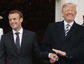 Trump in Macron