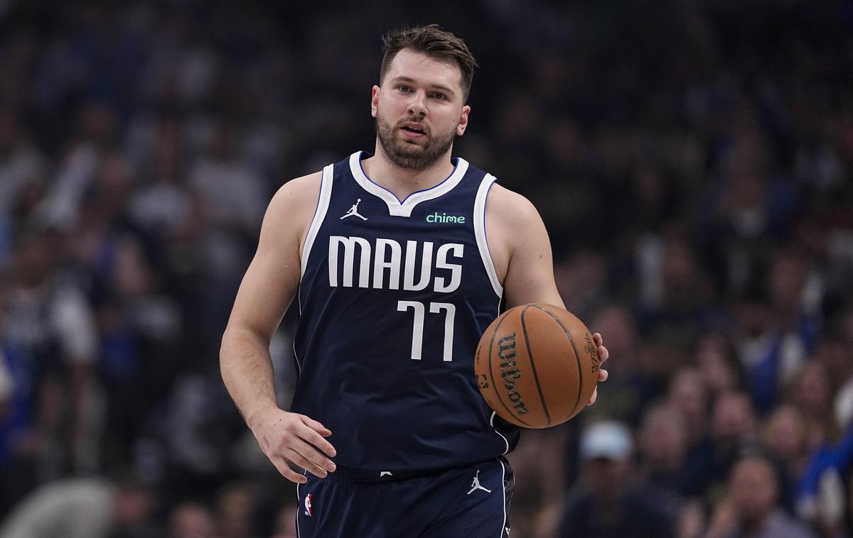 Luka Dončić Dallas Mavericks | Luka Dončić je v končnici lige NBA igral s številnim poškodbami. Kaj to pomeni za reprezentanco? | Foto Guliverimage