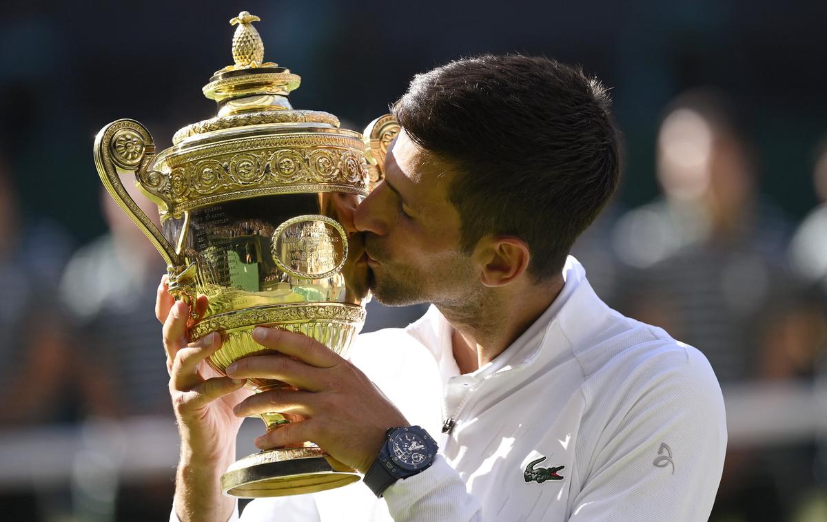 Wimbledon finale Đoković | Novak Đoković je četrtič zapored osvojil Wimbledon. | Foto Reuters