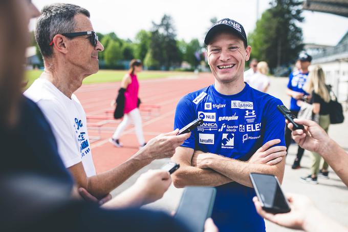 Skakalci skakalke trening Kranj | Foto: Grega Valančič/Sportida