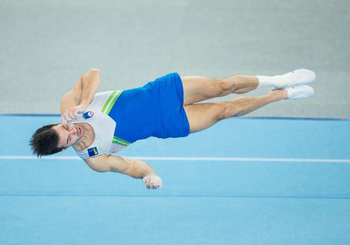 "Bil je res čisto običajen skok, ki sem jih v karieri naredil milijon. Ampak tokrat je telo sporočilo svoje." | Foto: Vid Ponikvar