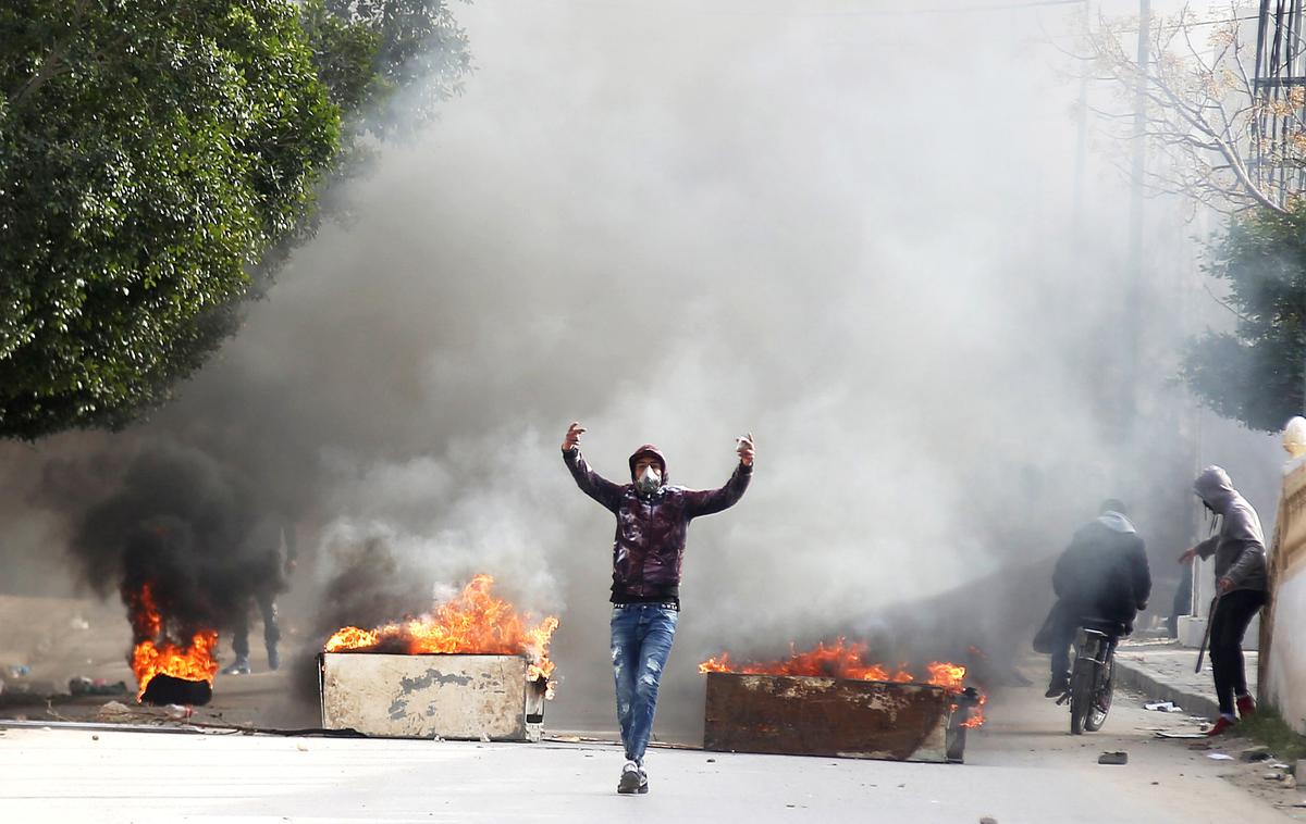 tunizija protesti