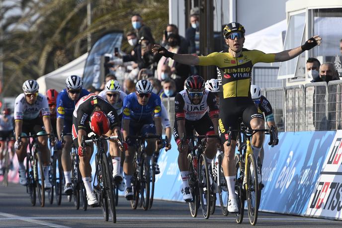 Wout Van Aert | Wout Van Aert je dobil prvo etapo. | Foto Guliverimage