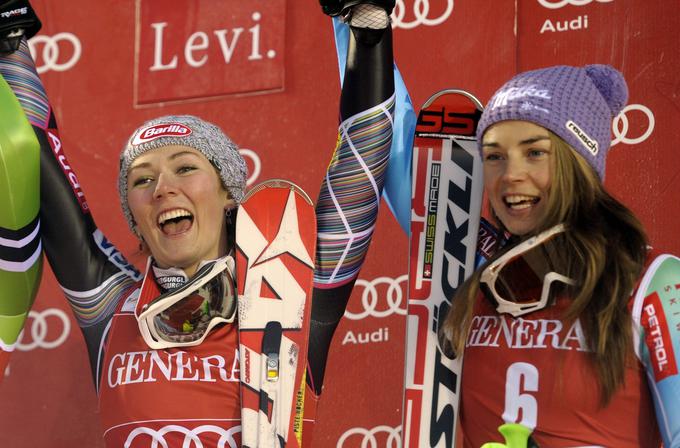 Rivalstvo s Tino Maze je bilo kratko, a prežeto z velikim spoštovanjem. | Foto: Reuters