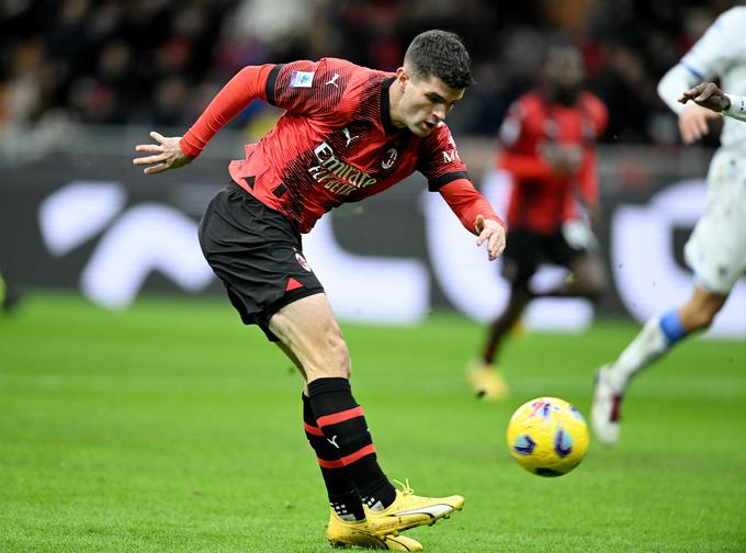 Američan hrvaških korenin Christian Pulisic, ki nastopa za AC Milan, je kapetan reprezentance ZDA. | Foto: Reuters