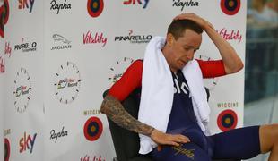 Bradley Wiggins si je v resničnostnem šovu zlomil nogo