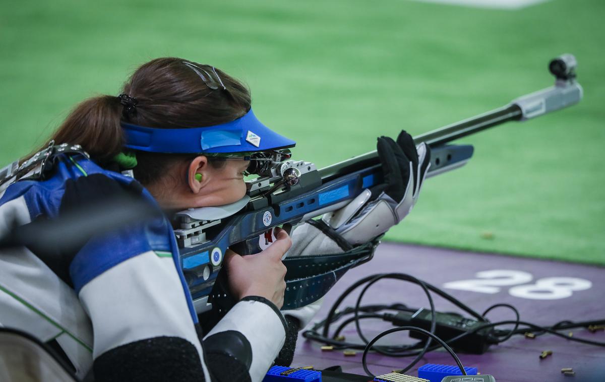 Živa Dvoršak | Slovenske strelke in strelci odhajajo na Norveško na EP. | Foto Anže Malovrh/STA