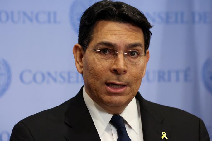 Danon je obtožil Iran, da seje nasilje po vsem Bližnjem vzhodu. | Foto: Reuters