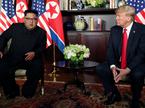 Donald Trump in Kim Džong Un