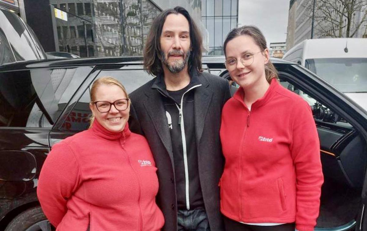 Keanu Reeves v Ljubljani | Foto Žito