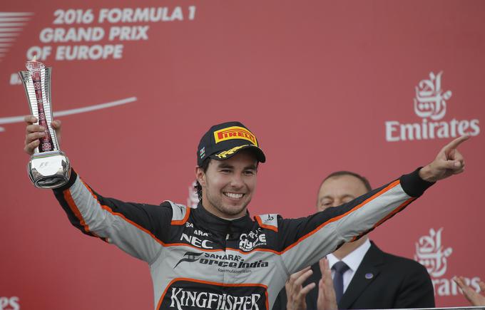 Sergio Perez je trenutno tako dober, da so ga začeli povezovati s prestopom k Ferrariju. | Foto: 