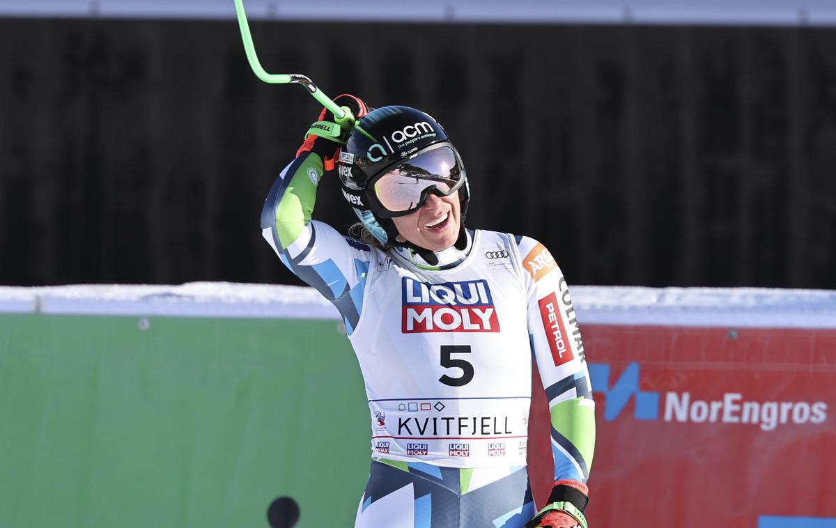 Kvitfjell Ilka Štuhec | Ilka Štuhec je nastopila s številko pet. | Foto Guliverimage