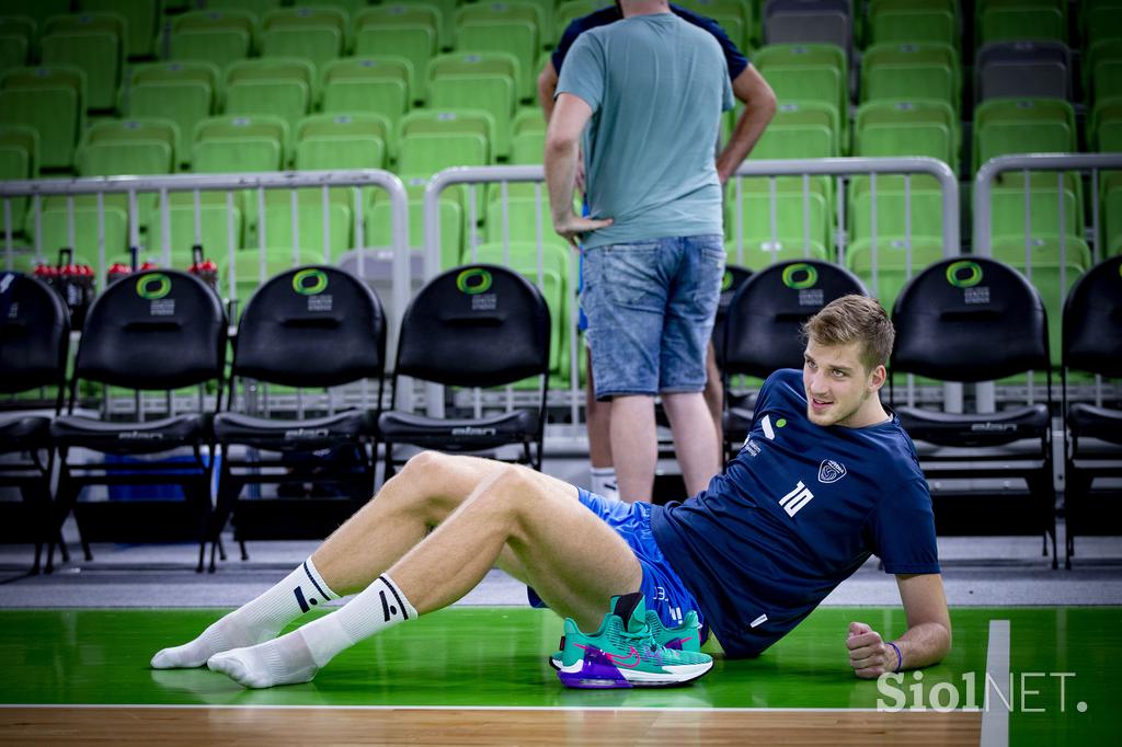 Trening moške odbojkarske reprezentance