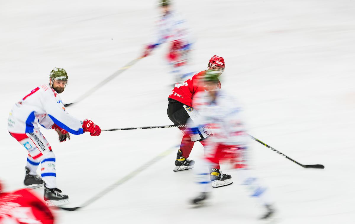 Jesenice - Asiago | Jeseničani so izgubili v Asiagu, za uvrstitev v finale se bodo morali še močno potruditi. | Foto Grega Valančič/Sportida