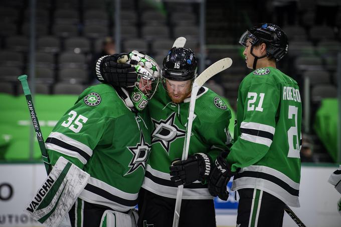 Dallas Stars so zmagali po izvajanju kazenskih strelov. | Foto: Reuters