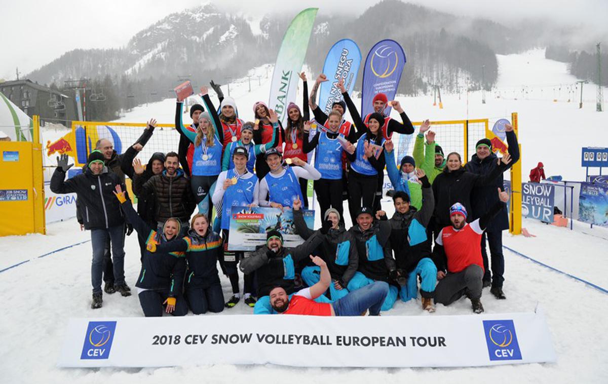 odbojka na snegu Kranjska Gora | Foto OZS