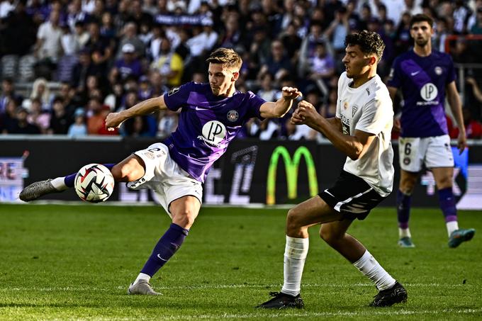 Miha Zajc je proti Montpellierju odigral 13 minut. | Foto: Guliverimage