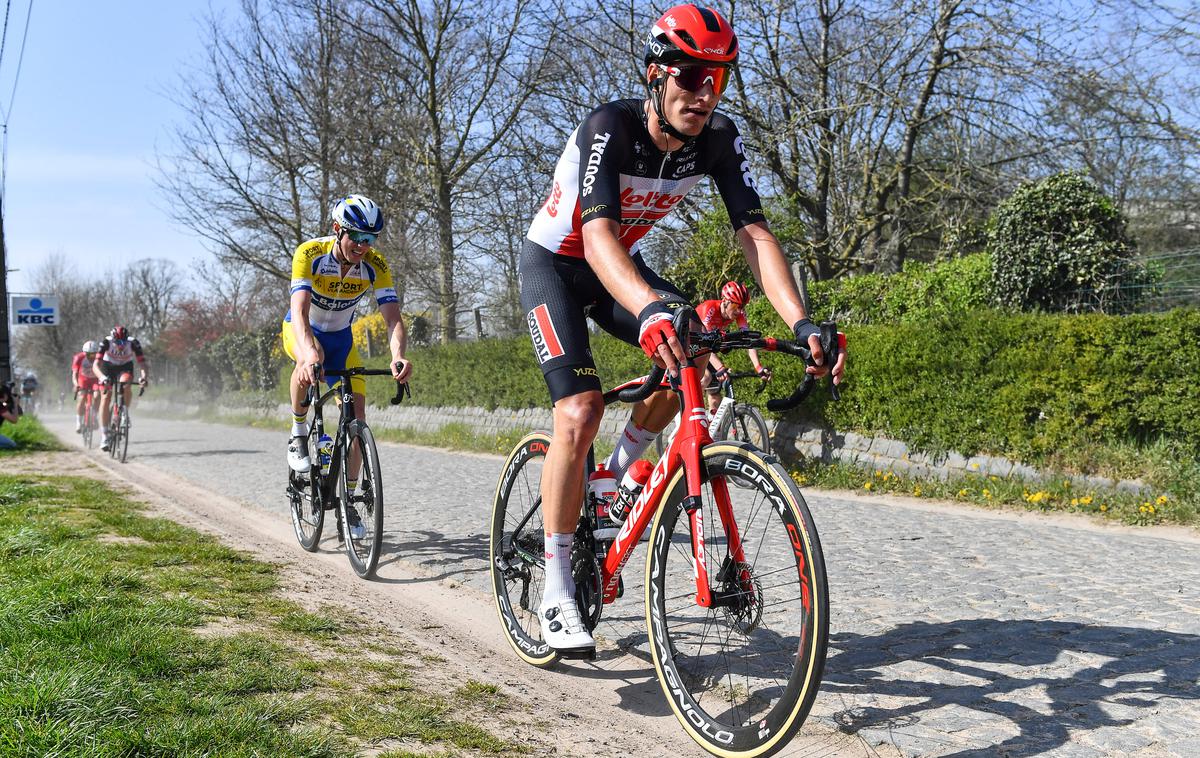 Brent van Moer | Brent van Moer je zmagovalec prve etape na letošnji dirki Criterium du Dauphine. | Foto Guliverimage