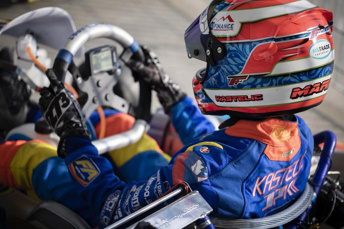 Mark Kastelic karting | Mark Kastelic je le eden izmed trenutno obetavnih voznikov kartinga v Sloveniji, ki se poskuša prebiti na mednarodni ravni. | Foto Mario Perucca