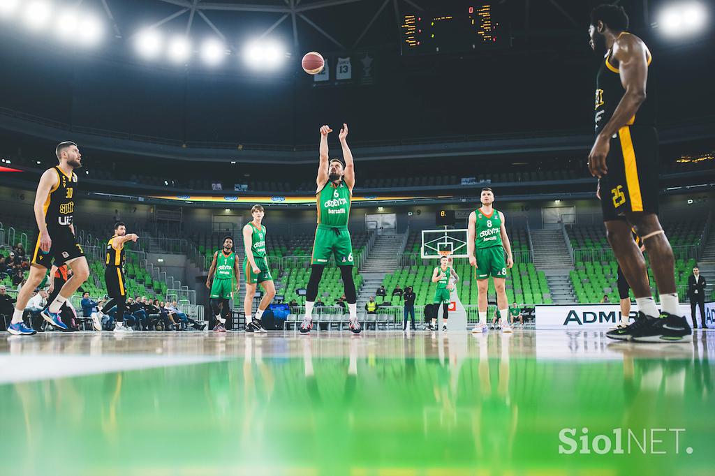 Liga ABA: Cedevita Olimpija - Split