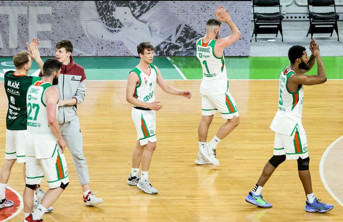 Cedevita Olimpija - Krka (prva tekma finala DP 2021) | Foto: Vid Ponikvar