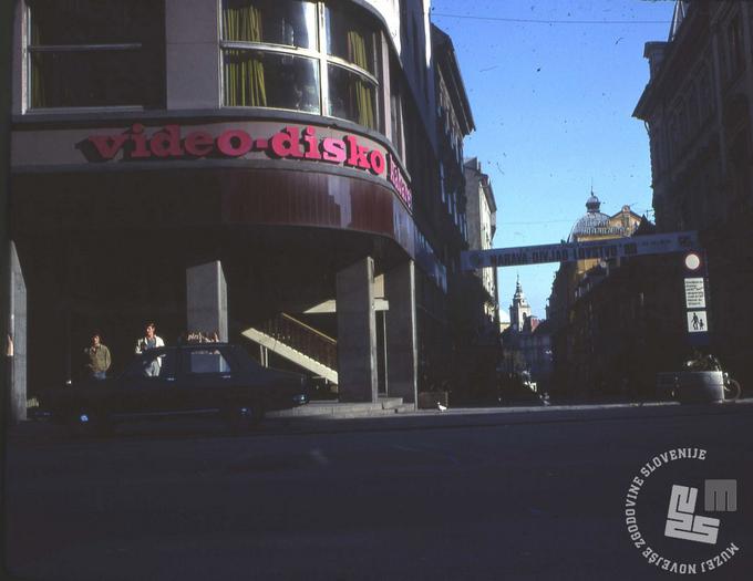 Čopova med letoma 1950 in 1970 | Foto: Svetozar Guček, hrani: MNZS.