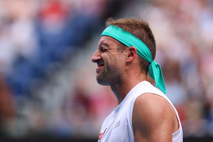 Tennys Sandgren bo še dolgo sanjal četrti niz. | Foto: Gulliver/Getty Images