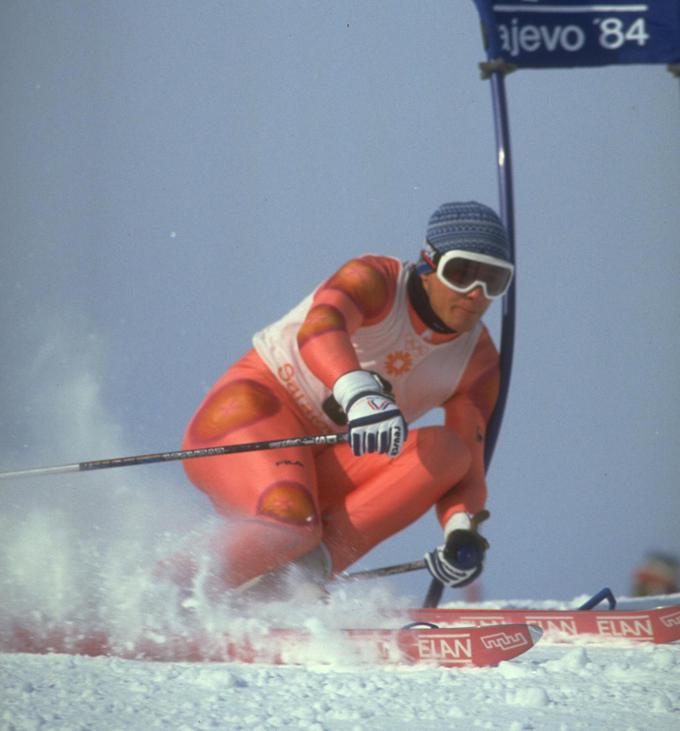 Jure Franko, nekdanji slovenski smučar, ki je pred 38 leti v Sarajevu osvojil srebro. | Foto: Getty Images