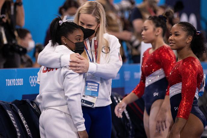 Jordan Chiles | Prva dama športne gimnastike Simone Biles je odpovedala tudi nastop v posamičnem mnogoboju. | Foto Guliverimage