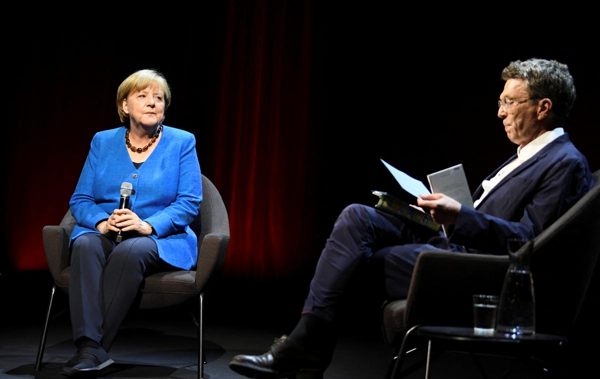 aNGELA mERKL | Angela Merkel je imela prvi večji intervju po odhodu s položaja.  | Foto Reuters