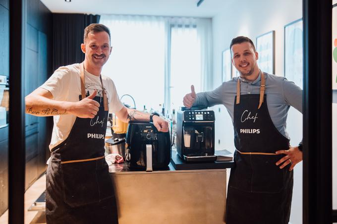 Chef Mojmir Šiftar in barista Aleš Gorenc | Foto: 