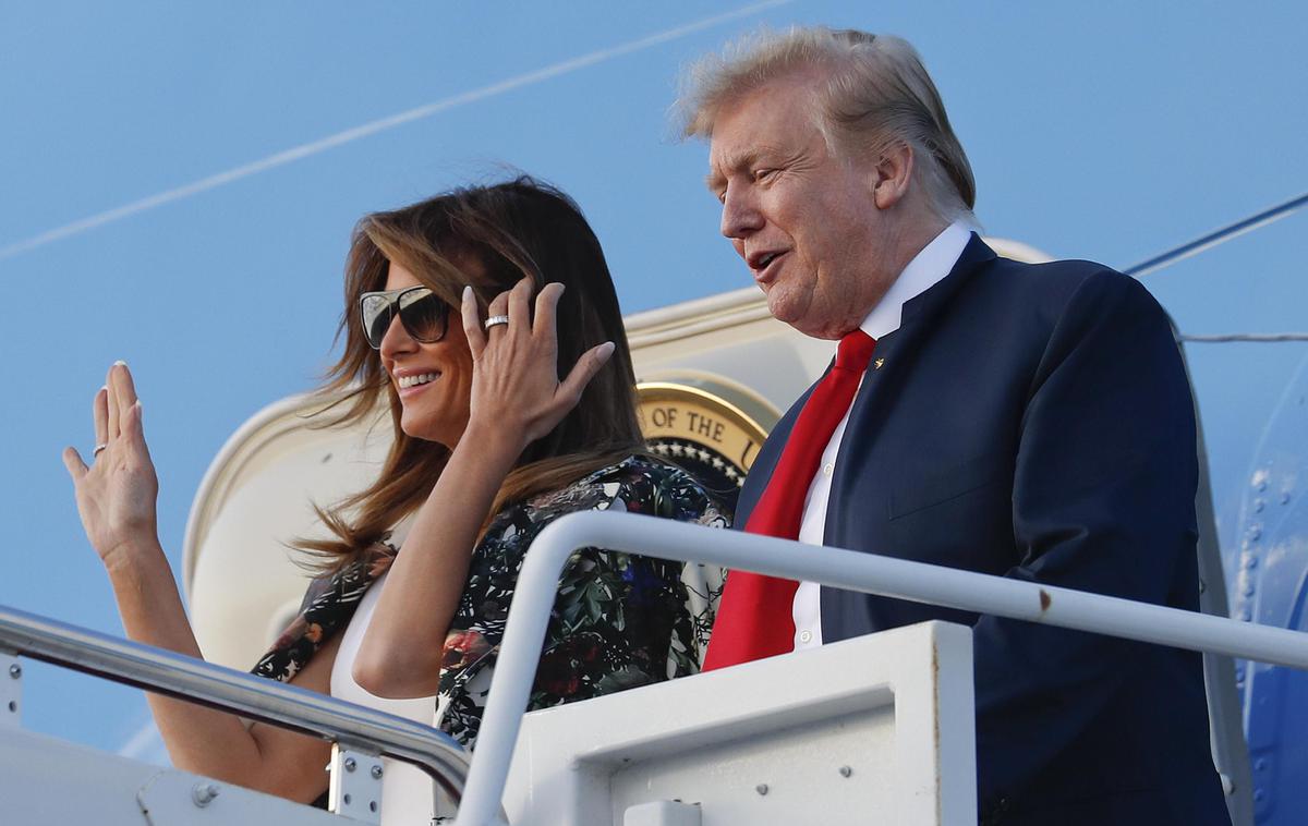 Donald in Melania Trump | Republikanska stranka, ki jo vodi Donald Trump, se po mnenju političnega analitika Kevina D. Williamsona spreminja v nekakšen kult. | Foto Guliverimage